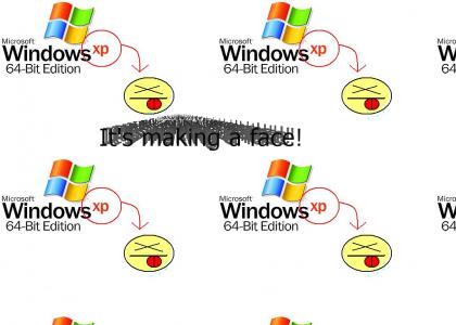 Windows XP makes fun of you!