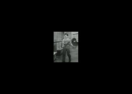 Charlie Chaplin dances