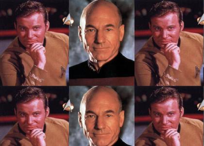 Capt. Picard & Kirk
