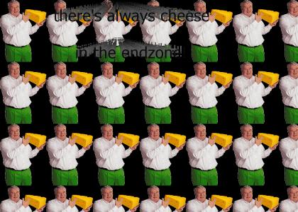 john madden is for cheese. and cheese is for football