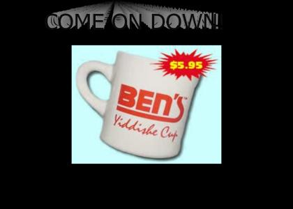 YIDDISH CUP ON SALE TODAY!!!!