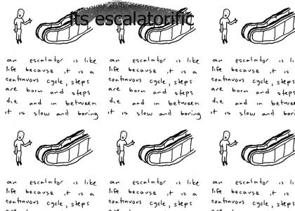 escalator song