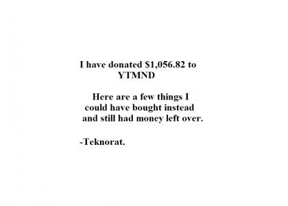 Teknorat Is Dumb (Update 6) Teknorat Is Dumb (Update 6)