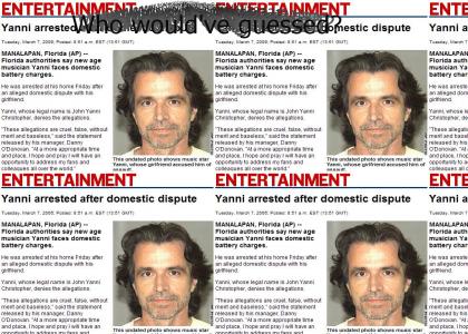 Yanni Smacks his B*TCH up!