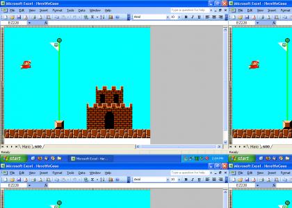 Super Mario Excel (Now with proof!)