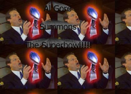 Al Gore Summons the Superbowl
