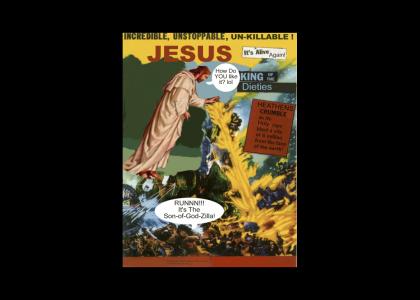 Jesus pwns evil-doers