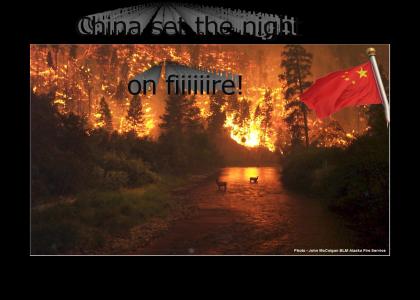 China Set the Night on Fire!