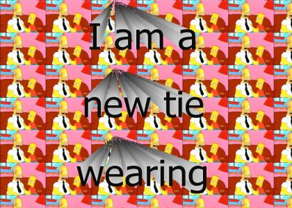 I am a new tie wearing