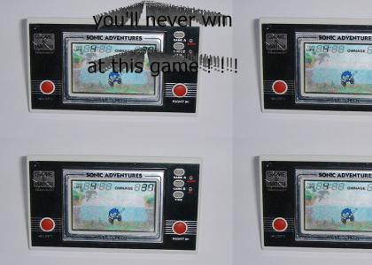 Sonic is now a Game & Watch handled !