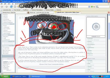 Crazy Frog comes to GBA?
