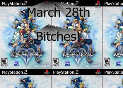 Kingdom Hearts II almost out!