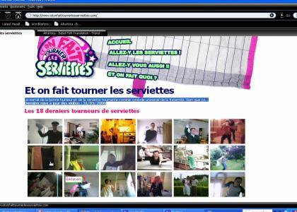 French site w/ ytmnd like fads?