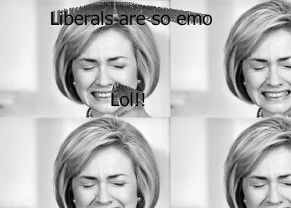 Hillary Clinton is Emo