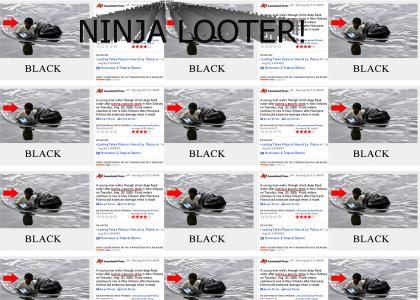 Black Ninja Looter!