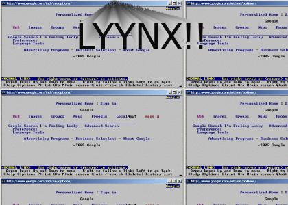 Lynx!  LAWL.