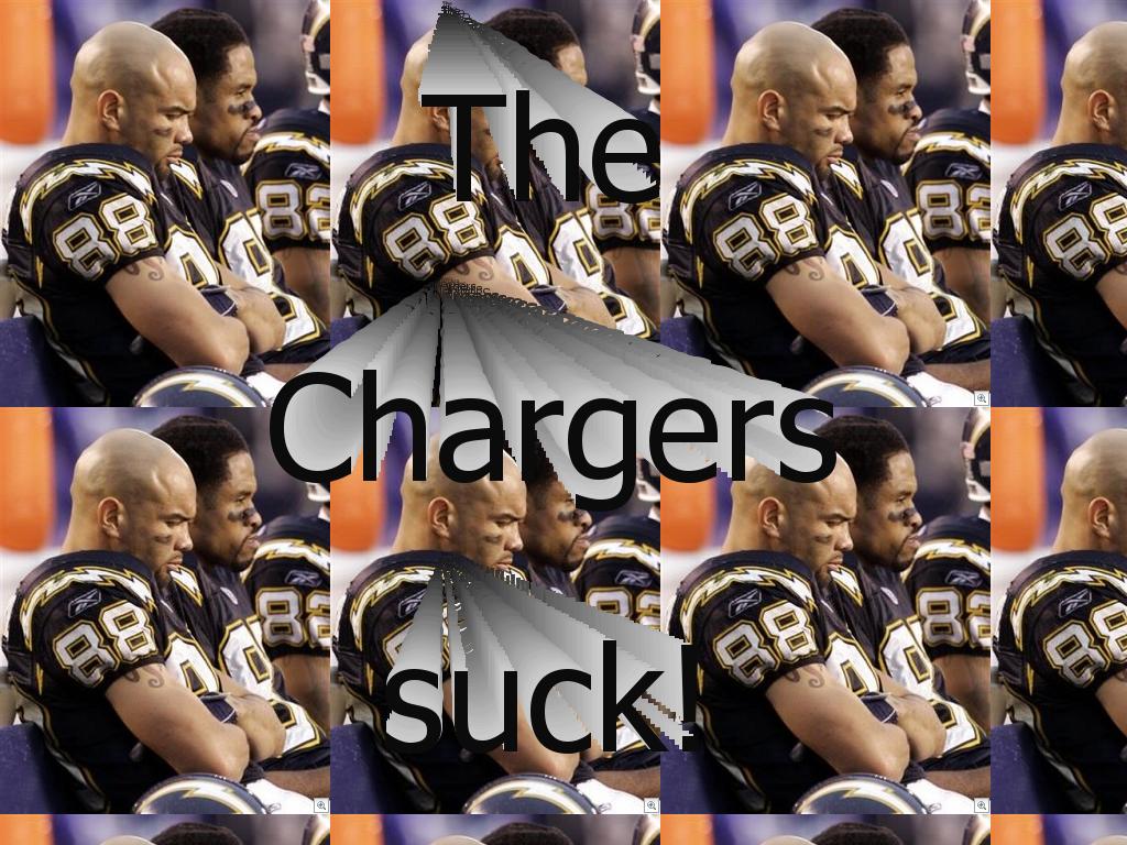 thechargerssuckexclamationpoint