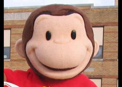 Curious George Stares Into Your Soul