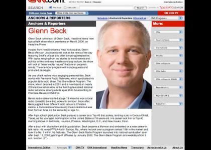 Glenn Beck: Anchorman?