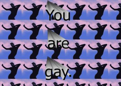 You're gay (not that there's anything wrong with that)