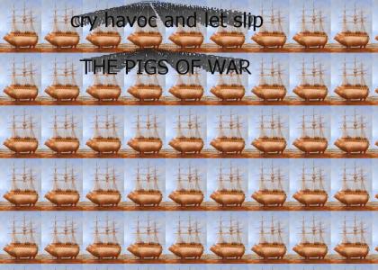 pigs of war