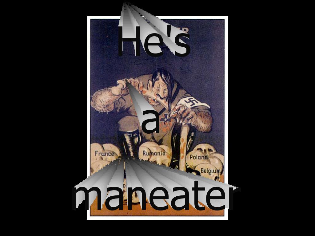 maneaterhitler