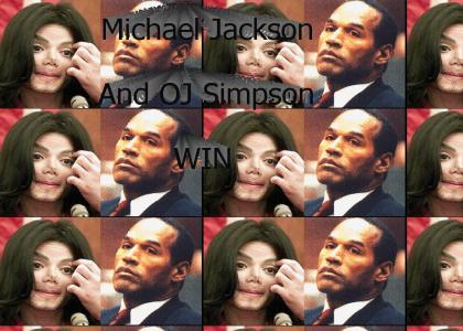 Michael Jackson and OJ Simpson Rejoice