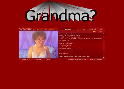 Grandma has NO SHAME!