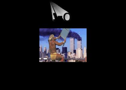 Hulk Hogan destroys the WTC!!!