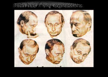 The Many Faces of Putin.