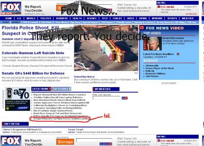 Fox News: Serious Business.