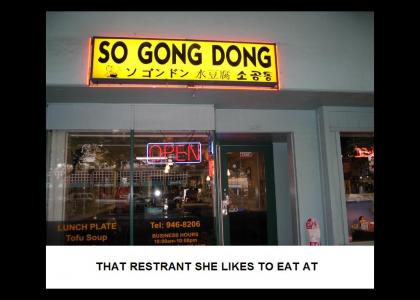 That place she likes to eat at