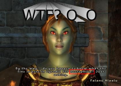 Weird Oblivion-ness... WTF