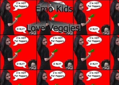 emo kids love veggies