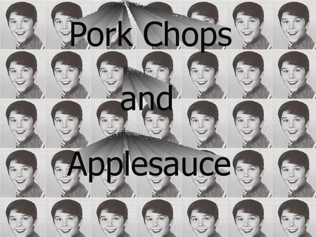 porkchopsapplesauce