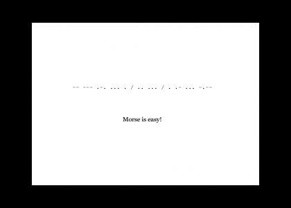 Morse code