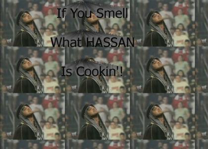 If you smell...what Hassan is cooking???