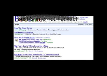 Bush's internet
