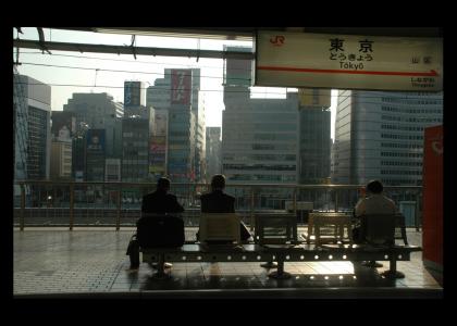 Tokyo a Go Go - Train Station