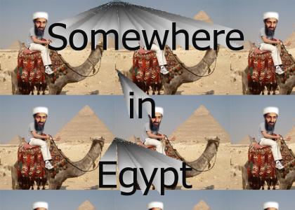 Osama goes to Egypt