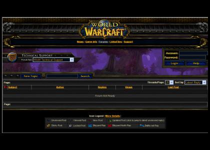 Warcraft Technical Support