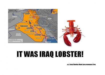 IT WASN'T IRAQ (ORIGINAL)
