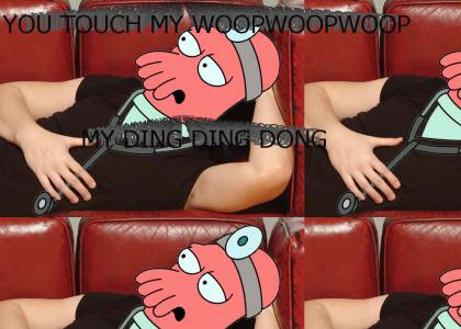 You touch my Zoidberg