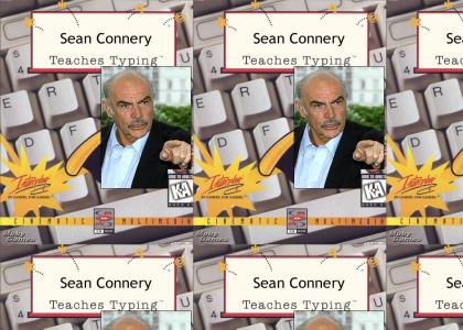 Sean Connery Teachs Typing on CD-ROM!