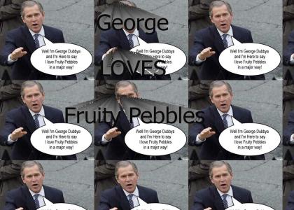 Bush love fruity pebbles