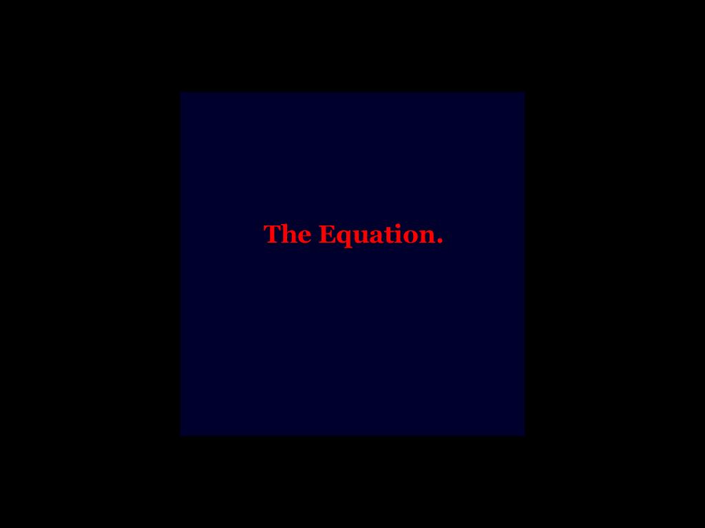 theequation