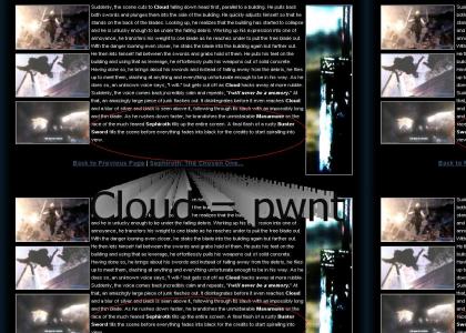 Cloud dies in ADVENT CHILDREN!