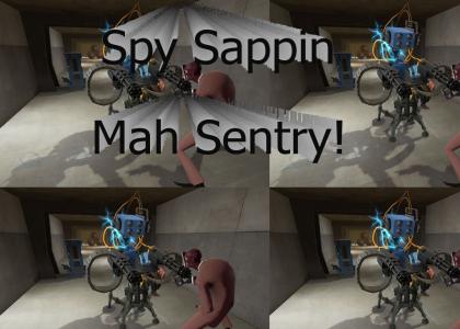 Spy Sappin' Mah Sentry!