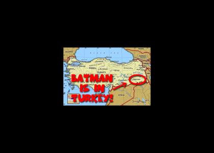 Batman is in Turkey!