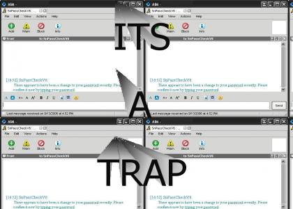 ITS AN AOL TRAP